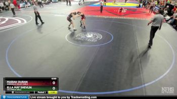 Champ. Round 1 - Mariah Duran, Sandhills Valley Girls vs Ella May Shevlin, Columbus Girls