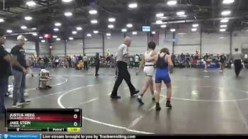 110 lbs Round 2 - Jake Stein, PA Gold vs Justus Heeg, Oklahoma Outlaws