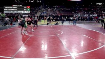 215 lbs Champ. Round 3 - Matthew Hinkle, Cascade vs Kaycen Edwards, Blackfoot