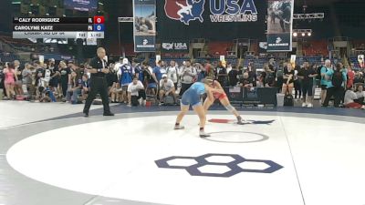 125 lbs Champ. Rd Of 64 - Caly Rodriguez, Florida vs Carolyne Katz, Pennsylvania