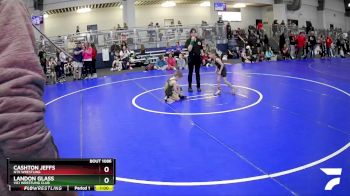 46 lbs Cons. Round 2 - Cashton Jeffs, NTX Wrestling vs Landon Glass, Vici Wrestling Club