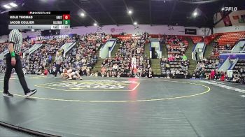 113 lbs Quarterfinals (8 Team) - Jacob Collier, Allegan HS vs Kole Thomas, Hart HS