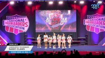 Cheer-riffic Techniques - Sassy Claws [2025 L3 Senior - D2 - Small - C Day 2] 2025 NCA All-Star National Championship