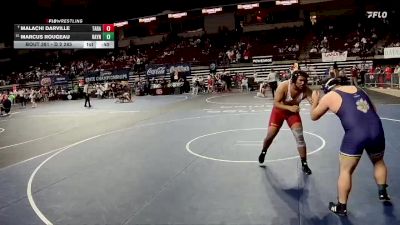 D 2 285 lbs Cons. Round 4 - Marcus Rougeau, Rayne vs Malachi Darville, Tara