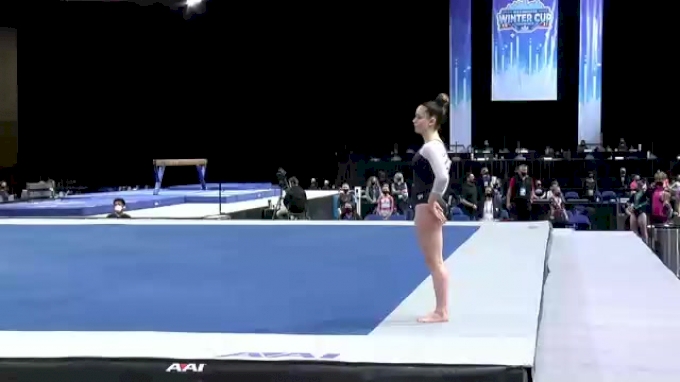 Hailey Klein - Floor, Flips Gym - 2021 Winter Cup & Elite Team Cup