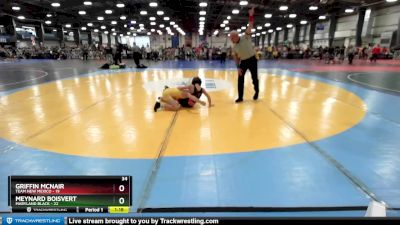 84 lbs Rd# 5- 3:45pm Friday Final Pool - Griffin Mcnair, Team New Mexico vs Meynard Boisvert, Maryland BLACK