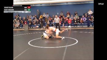 174 lbs Champ. Round 1 - Kley Krause, Rochester Community & Tech. College vs Wyatt Elam, Mary