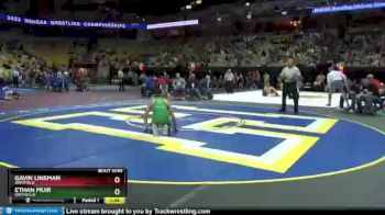 138 lbs Champ. Round 1 - Gavin Linsman, Whitfield vs Ethan Muir, Smithville