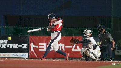 Japan vs USA at 2018 WBSC World Softball Championship
