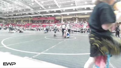 80 lbs Quarterfinals (8 Team) - Wyatt Brown, Superducks vs Cole Johnson, Black Fox Academy
