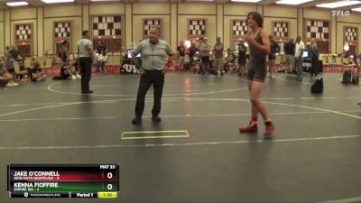 130 lbs Round 5 (6 Team) - Jake O`Connell, Iron Faith Grappling vs Kenna Fioffire, Empire WA