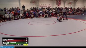 106 lbs Cons. Round 3 - Eleazar Bachicha, Pubelo West vs Teagan Young, Palisade