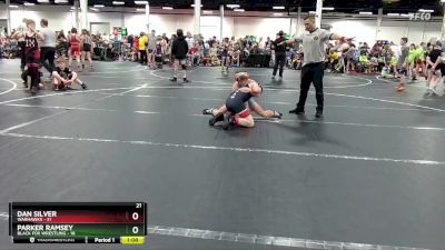 88 lbs Round 3 (8 Team) - Dan Silver, Warhawks vs Parker Ramsey, Black Fox Wrestling