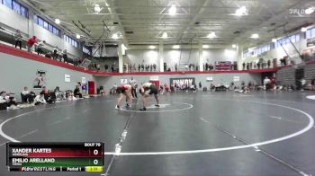 174 lbs Champ. Round 1 - Xander Kartes, Wheeling vs Emilio Arellano, Tiffin