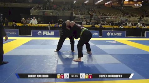 Stephen Richard Lipa III vs Bradley Alan Beeler 2025 Pan Jiu Jitsu IBJJF Championship