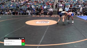 113 lbs Quarterfinal - Vincent Contreras, Nampa vs Issac Torres, St John Bosco