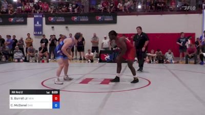 97 kg Rr Rnd 2 - Steven Burrell Jr, New York vs Camden McDanel, Ohio