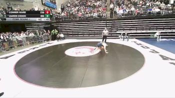 4A 157 lbs Cons. Round 1 - Conner Ware, Stansbury vs Zarien Crook, Ridgeline