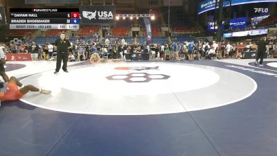150 lbs Champ. Rd Of 32 - Davian Hall, IL vs Braden Shoemaker, SD