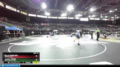 120G Cons. Round 4 - Alexa Kemp, Walla Walla Girls vs Ella Rawlins, Owyhee Girls