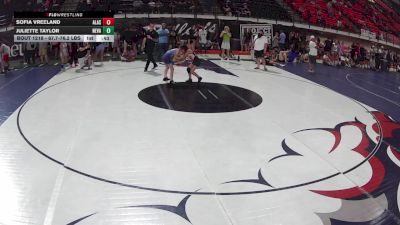 67.7-76.2 lbs Cons. Semis - Juliette Taylor, Nevada vs Sofia Vreeland, Alaska