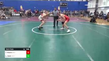 130 lbs Semifinal - Trey Myers, Ares vs Luke Zook, American Gladiators