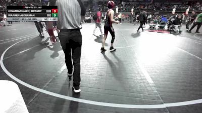 98 lbs Consi Of 16 #1 - Jonathan (Jack) Brandt, Cordoba Trained vs Warren Alderman, Pwc
