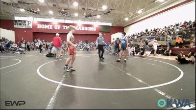 130 lbs Rr Rnd 3 - Luke Atticus Bernard, Woodland Wrestling Club vs Carson Jardot, Perry Wrestling Academy