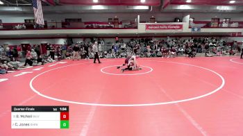 138 lbs Quarterfinal - Bradan McNeil, Beverly vs Cyrus Jones, Sharon