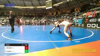 100 lbs Semifinal - Joe Birkett, Sebolt Wrestling Academy vs Douglas Hazel, Henlopen Hammer