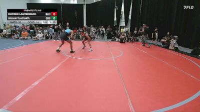 140 lbs Round 1 - Hayden Lauterback, Mat Assassins Black vs Julian Tlacuatl, Cordoba Trained