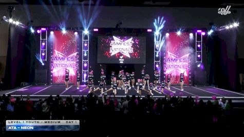 ATA - Neon [2026 L1 Youth - Medium DAY 1] 2026 JAMfest Cheer Super Nationals