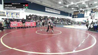 100 lbs Cons. Round 1 - Eva Salas, Santa Fe vs Isabella Millan, Grand Terrace