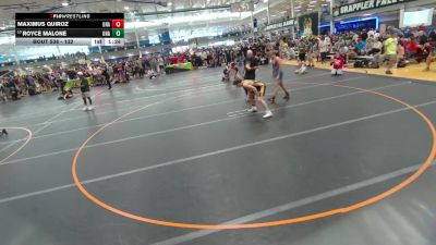 132 lbs Champ. Round 3 - Maximus Quiroz, Unattached vs Royce Malone, Unattached
