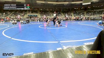 88 lbs Round Of 32 - Jamison Theilen, Sebolt Wrestling Academy vs Parker Zluticky, Kansas Young Guns