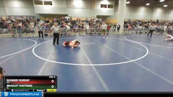 120 lbs Cons. Round 2 - Gunner Murray, OK vs Bradley Hastings, AL
