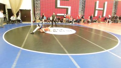 185 lbs Quarterfinal - Eralyn Figueroa, East Longmeadow vs Sophia Hersey, Braintree