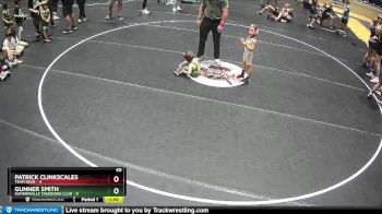 40 lbs Round 3 (6 Team) - Patrick Clinkscales, Team Bear vs Gunner Smith, Summerville Takedown Club