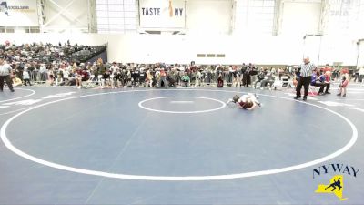 53 lbs Champ. Round 1 - Andersen Piparo, 518 Grapplers vs Leighden Jarrold, Vestal Youth Wrestling Club