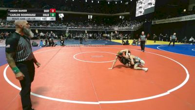 5A 138 lbs Cons. Semi - Carlos Rodriguez, Uvalde vs Aiden Baker, Mission Sharyland