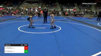 58 lbs Consolation - Asher Giddens, Rollers Academy vs Mason Parria, Bayou Elite WC
