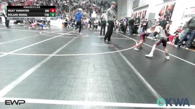 46 lbs 3rd Place - Riley Tarwater, Eufaula Ironheads Wrestling Club vs Roland Beisel, Team Tulsa Wrestling Club