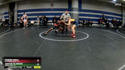 110 lbs Round 6 (8 Team) - Tanner Ingle, U2 Uprising Black vs Ashton Glasgow, Junior Terps