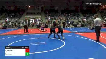 Prelims - J'veon Barber, Ok Pitbull Wrestling vs Bralen Morgan, Ok Pitbull Wrestling