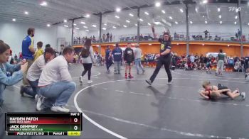 60 lbs Champ. Round 1 - Jack Dempsey, Maverick Wrestling Club vs Hayden Patch, Hard Rock Rams