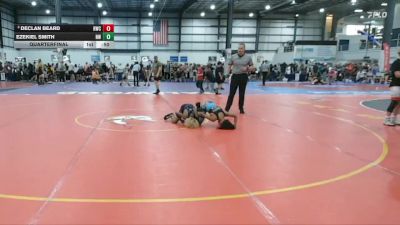 85 lbs Quarterfinal - Declan Beard, Reaper Wrestling Club vs Ezekiel Smith, NOVA WC