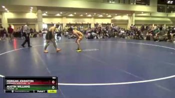 182 lbs Round 2 (10 Team) - Austin Williams, Yuligan vs Morgan Johnston, Hernando Wrestling