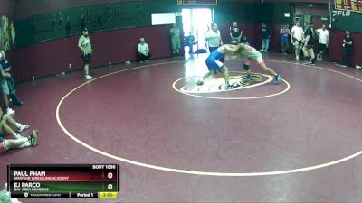 155 lbs Champ. Round 2 - Paul Pham, Amateur Wrestling Academy vs Ej Parco, Bay Area Dragons