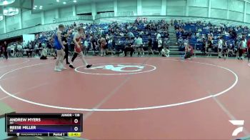138 lbs Cons. Round 2 - Andrew Myers, OH vs Reese Miller, WI