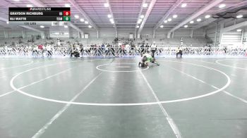 120 lbs Rr Rnd 3 - Grayson Richburg, Ohio Gold vs Eli Watts, Team RJN